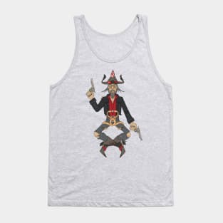 Cowboy Baphomet (NIGHT) Tank Top